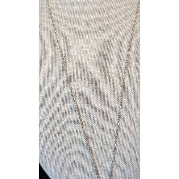 Gemstone Tree of Life Pendant Marked 8KGE on Silver Tone Chain Necklace - Picture 3 of 7